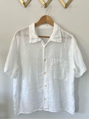 CP Shades White Linen Nic Top